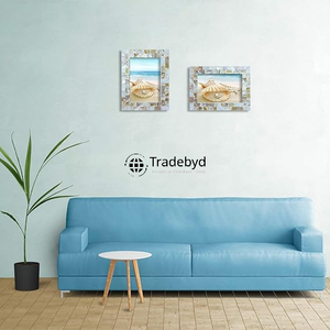 กรอบรูปทำมือคุณภาพพรีเมียมเคลือบเงา ประดับมุกแท้ ดีไซน์หรูหรา จาก Tradebyd - Product Image 2