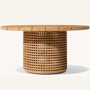 โต๊ะกาแฟไม้สัก ดีไซน์เรียบง่าย ทันสมัย เหมาะสำหรับใช้งานกลางแจ้ง คุณภาพดีและทนทาน - Product Image 1