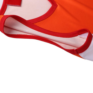 Robe de netball pour femmes imprimée par sublimation, logo personnalisé, OEM, col en V, sans manches, uniforme sportif, fournisseur en gros de vêtements d'équipe - Product Image 5