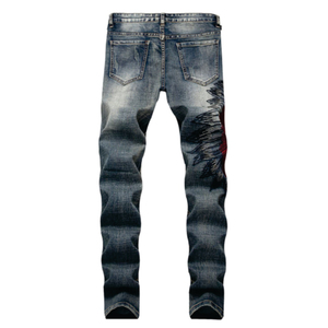 Jean déchiré pour homme, style européen, dernier design - Product Image 2
