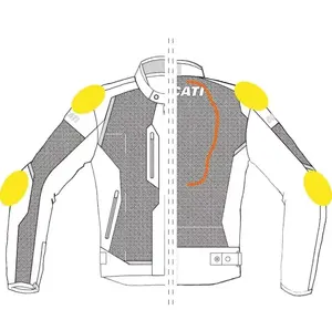 Chaqueta de Motociclismo Yamaha para Hombre, Chaqueta de Cuero Vacuno, Resistente al Viento, Impermeable, Transpirable y Cómoda - Product Image 6