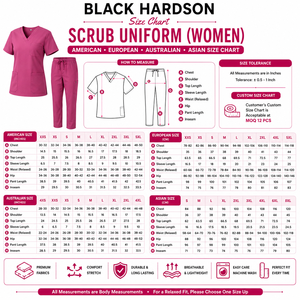 Uniforme Médico para Mujer, 93% Poliéster, 7% Elastano, 170 GSM, Color Morado Premium, Ropa de Hospital, Logotipo Personalizado con Sublimación y Bordado - Product Image 3