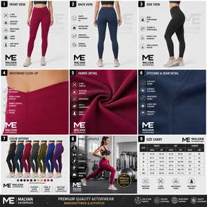 Design Solid for 220g for Elastic Waist High Waist Tummy Control <b>Shapewear</b> Wrinkle-Resistant Full Length Yoga Pants Sports - Product Image 6