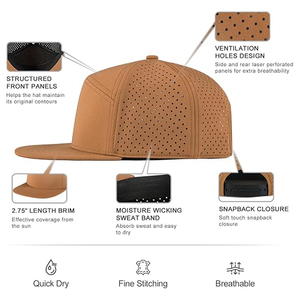 Gorra de Béisbol de Malla Marrón, 6 Paneles, Ajustada, Color Sólido, Transpirable, Casual, Unisex, para Adultos, Estilo Primavera-Verano - Product Image 4