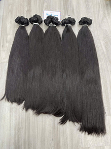 ผู้จำหน่ายผมเวียดนามคุณภาพดี ผมตรงธรรมชาติ ไม่พันกัน ไม่หลุดร่วง ผมแท้แบบเรมี่  แบบเป็นมัด  ต่อผม 100% - Product Image 2