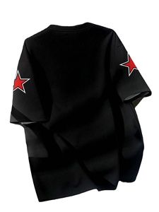 Maillot de football américain personnalisé tendance, streetwear, numéro personnalisé, respirant, écologique, vêtements de sport, t-shirts graphiques à col en V, USA - Product Image 3