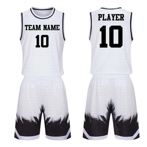 Nuevo Uniforme de Baloncesto Transpirable con Estampado de Letras y Animales, Hecho de Spandex/Poliéster, el Mejor Material, Nuevo Diseño, Impresión Digital, Precio Bajo - Product Image 1