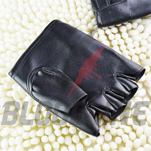 Bloodline Leather Wrist Length Sport <b>Gloves</b> Breathable Black Spring Summer Sports Style - Product Image 5