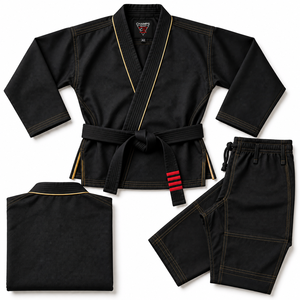 Uniforme de Judo al por Mayor, Kimono de Judo de Algodón, Traje de Práctica Duradero y Transpirable para Hombres, Mujeres, Niños, Academias y Clubes - Product Image 6