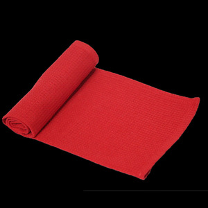 Serviette de cuisine de haute qualité 100% coton tissé, couleur unie, absorbante, durable, avec logo personnalisé - Product Image 6