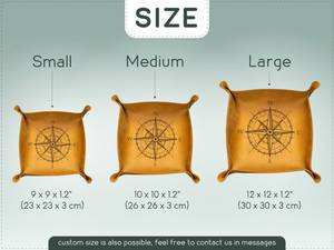 Choice Genuine Leather Tray Luxury <b>Watch</b> Jewelry Display Showcase Tray Custom Size Real Cowhide Leather Tray GLTY-0012 - Product Image 3