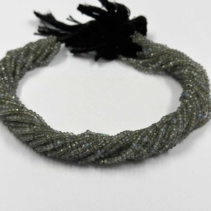 3mm Labradorite Naturelle Facettée Rondelle Calibré Loose Gemstone Jewelry Luxury Beaded Necklace For Women Best Gifts - Product Image 5