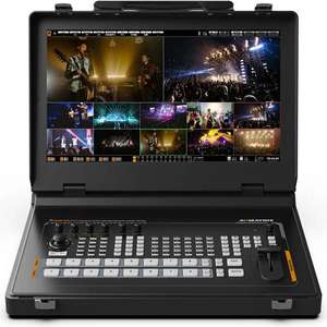 เครื่องสลับวิดีโอแบบพกพา AV matrixx S8X ปลาฉลามบวก17.3 8CH sdi/hdmi SDIx8 3G 4K HDMIx2 BNC Refx1 AUXx1 USB A - Product Image 2