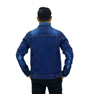 Nouveautés mode streetwear : vestes en jean pour hommes, best-sellers, vestes en jean décontractées en coton pour hommes grandes tailles - Product Image 3