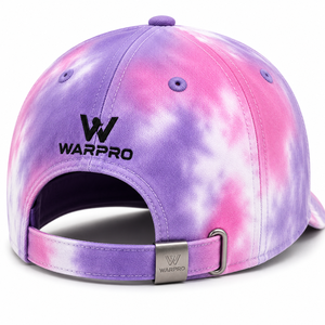 Gorra de Béisbol WARPRO Tie Dye de 6 Paneles, Ajustable, Unisex, para Primavera/Verano, Estilo Casual - Product Image 4