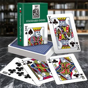 Cartes à Jouer KING CARDS Premium 310gsm en Papier Lisse avec Revêtement à Base d'Eau - Index Standard pour Usage Familial - Product Image 3