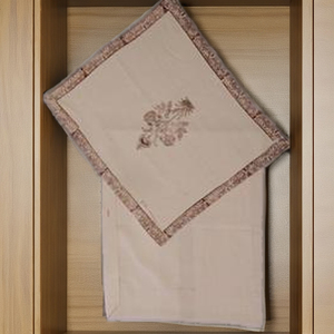 Housse de vêtement en coton artisanale, réutilisable, lavable, anti-poussière, motif floral, sac de rangement pour vêtements, organisateur de garde-robe, protection - Product Image 2