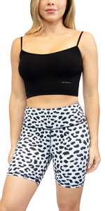 He She Wears Pantalon Femme Taille Basse Imprimé Floral Séchage Rapide Respirant Coton Spandex Coupe Droite Taille Élastique Fermeture à Cordon - Product Image 6