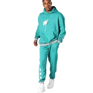 Chándales Extra Grandes Personalizados para Hombre, Ropa Deportiva para Correr, Chándal para Entrenamiento, Traje de Entrenamiento con Puños Acanalados para Hombre - Product Image 1