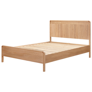 RIVEO RANGLE Collection Direct Supply Durable Solid Wood Bedroom Furniture OEM ODM Customized Best Price Wooden <b>Bed</b> - Product Image 1