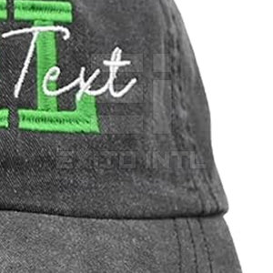 Services OEM, casquette de baseball brodée sur mesure avec logo personnalisé, respirante et imperméable, casquettes en coton à 7 panneaux - Product Image 4