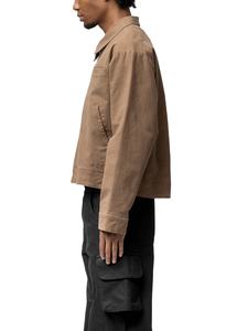 Venta al por mayor bajo MOQ personalizado Chenille parches bordado Streetwear invierno trabajador chaqueta para hombre - Product Image 5