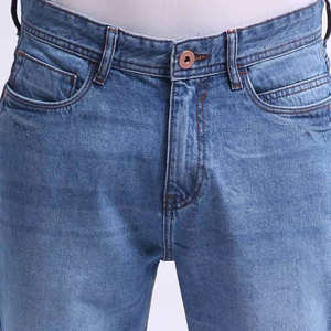 Jeans cargo pour hommes, coupe droite ample, denim lourd délavé, multi-poches, personnalisés OEM, haute qualité - Product Image 3
