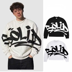 Custom Blank Hoodie for <b>Men</b> and Women Heavyweight Cotton <b>Pullover</b> Sweatshirt Streetwear Oversized Hoodies - Product Image 5