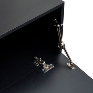 Mobile TV Rettangolare Estensibile in Legno, Centro Intrattenimento per Soggiorno e Camera da Letto, Console Multimediale - Product Image 4