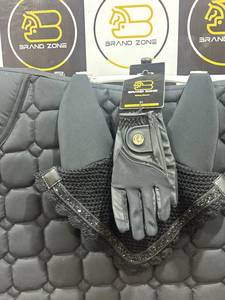 BRAND ZONE Ensemble assorti de tapis de selle en coton, faible MOQ, tapis de selle de dressage épais de 25 mm, rembourrage en mousse à mémoire de forme, doublure en maille respirante - Product Image 3