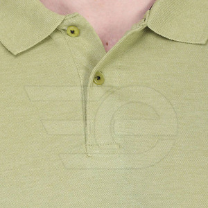 Polo homme premium en mélange de coton, manches courtes, décontracté, été, confortable, design uni, vente en gros, polo homme uni - Product Image 5