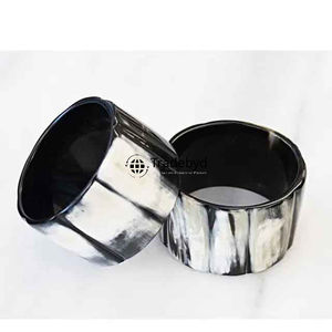 Anneau de serviette en corne écologique haut de gamme, fait main, élégant, pour la décoration de table, idéal pour les cadeaux Tradebyd - Product Image 4