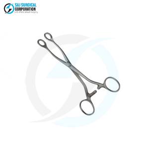 Pinzas Ovárias Doyen, Instrumento Quirúrgico Manual de Acero Inoxidable, Certificado CE Clase II, para Manipulación Segura de Tejidos Ginecológicos - Product Image 5
