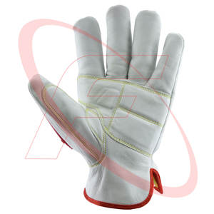 Gants de protection contre les chocs de sécurité pour le conducteur pour une utilisation quotidienne en cuir de chèvre TPR avec protection maximale dans Keystone Thumb Styled - Product Image 3