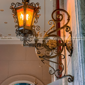 Wrought Iron Living Room Bedside Wall Home <b>Lighting</b> Vintage Interior Design Wall Lamp For Home <b>Decor</b> Bedroom Garden School Park - Product Image 3