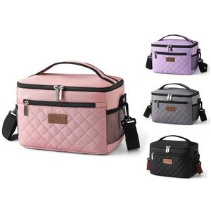 Professional Large Capacity Quilted Insulated Picnic <b>Bag</b> Waterproof Thermal <b>Lunch</b> <b>Bag</b> for Outdoor Travel and Camping - Product Image 3