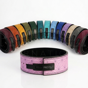 Ceinture de musculation en cuir véritable avec boucle en acier pour haltérophilie et powerlifting – Équipement de fitness en gros à prix abordable - Product Image 1