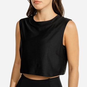 Débardeur pour femme en tissu doux de style minimaliste, parfait pour une tenue décontractée et une simplicité au quotidien - Product Image 1