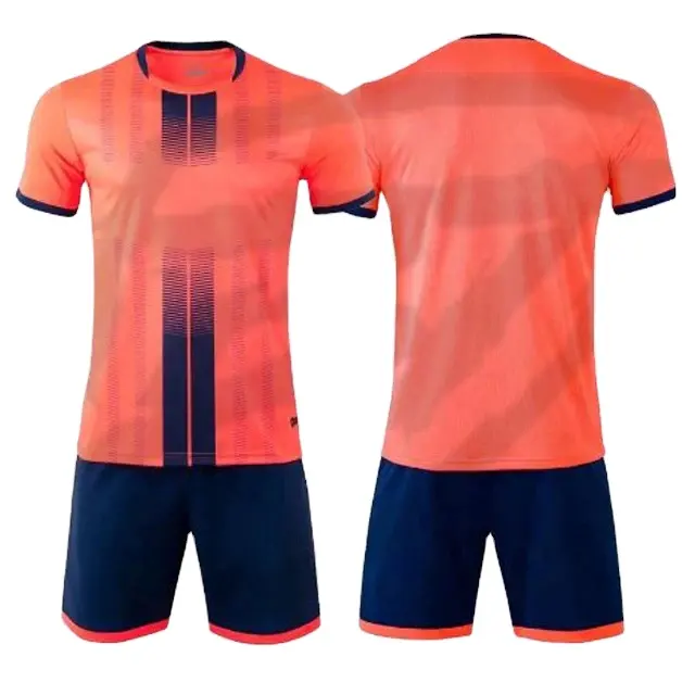 Maglie da calcio con logo personalizzato stampa uniforme maglia da calcio in bianco per gli uomini squadra di calcio abbigliamento squadra di alta qualità set 2023