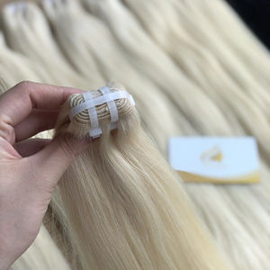 Extensiones de Cabello Virgen Remy Vietnamita Crudo con 15 Años de Experiencia, el Precio Más Bajo, Color SDD, 8-32 Pulgadas, 100 Gramos, Cabello Liso Teñido - Product Image 1