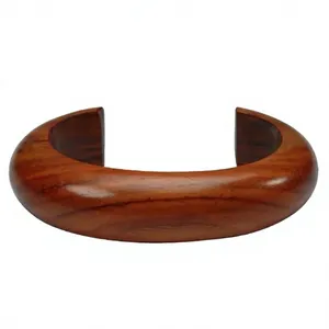 กำไลข้อมือไม้ธรรมชาติพรีเมียม ทำมือ สไตล์ชาติพันธุ์ คลาสสิก สำหรับผู้หญิง งานปาร์ตี้ น้ำหนักเบา ของขวัญ เครื่องประดับ - Product Image 3