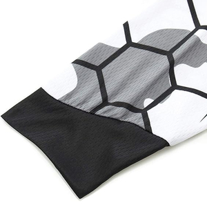 Men Long Sleeve <b>Geometric</b> Pattern Sporty T-<b>Shirt</b> O-Neck Quick Dry Regular Fit 100% Polyester Sublimation Print - Product Image 6