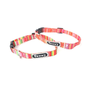 Collar para mascotas Yommy de 40-55 cm ajustable con diseño de arcoíris para perros y gatos - Product Image 3
