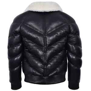 Blouson d'hiver matelassé décontracté pour homme, isolé, pour l'extérieur, vente en gros, fabricant direct d'usine, vêtements en duvet de canard - Product Image 2