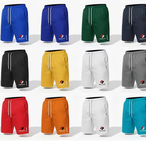 Pantalones Cortos Deportivos de Algodón para Hombre, Transpirables, Cintura Elástica, para Verano, Logotipo Personalizado, OEM, Venta al Por Mayor - Product Image 2