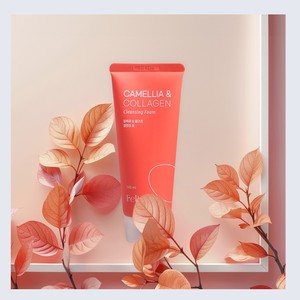 ผลิตภัณฑ์ดูแลผิวหน้าเกาหลี K-Beauty Felicia Cleansing Foam Collagen ผลิตในเกาหลี โฟมล้างหน้า 100 มล. - Product Image 2