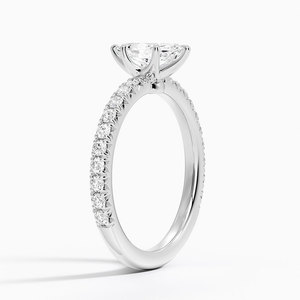 BOJ <b>Ring</b> 0114 Marquise Cut 925 <b>Silver</b> Luxe Amelie Prong Setting <b>Solitaire</b> Diamond <b>Ring</b> 2ct D Color VVS1 Moissanite GRA Certified - Product Image 2