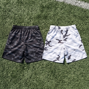 Personalized Matching Camouflage Shorts Athletic Teamwear Camo Mesh Shorts Sports Clubs Mesh Camo Shorts Unisex - Product Image 2