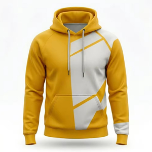 เสื้อฮู้ดผู้ชายแฟชั่นใหม่ทันสมัย น้ำหนักเบา สวมใส่สบาย รับสกรีนโลโก้ - Product Image 6