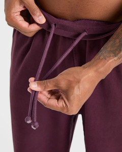 Pantalon de jogging en coton pour homme avec logo personnalisé, taille élastique, poches latérales, décontracté, respirant, tricoté, à prix réduit - Product Image 5